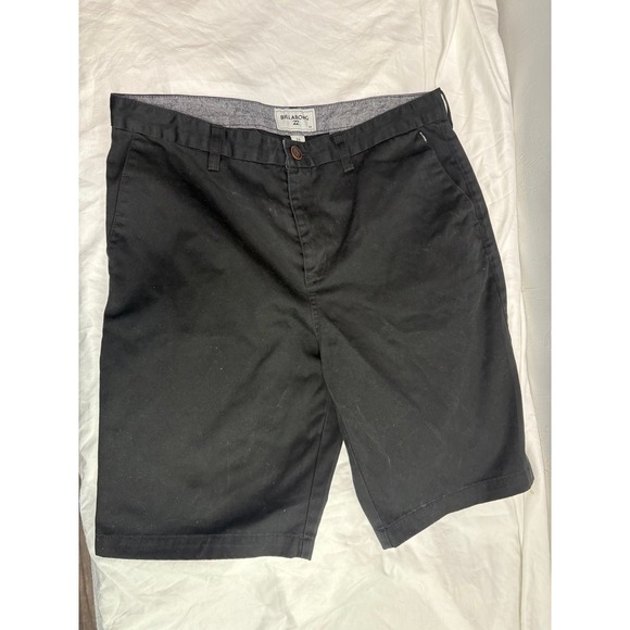 Billabong Carter Stretch Walk Shorts in Classic Black Heather size 34 - Picture 1 of 7